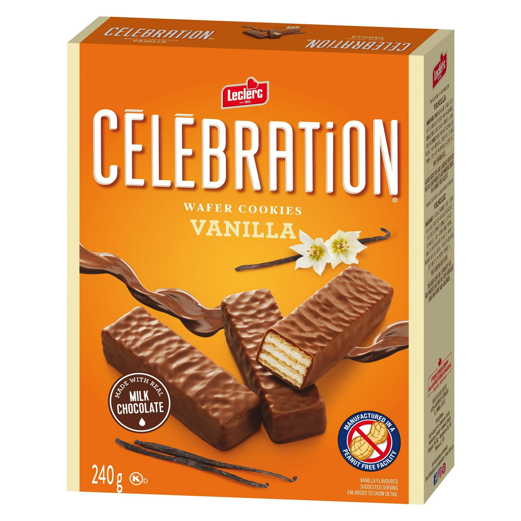 Celebration Leclerc Vanilla Wafer Cookies