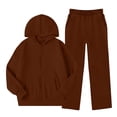 thumbnail image 7 of LvhaoGJOB Big Kids Boys Hoodie and Pants Outfit Set, Black - fleece fabric, ready for print, 7 of 7