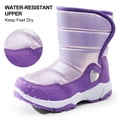thumbnail image 3 of Harvest Land Toddler Girls Snow Boots Kids Winter Warm Boots Waterproof Slip Resistant Outside Shoes(Toddler/Little Kids/Big Kids), 3 of 6