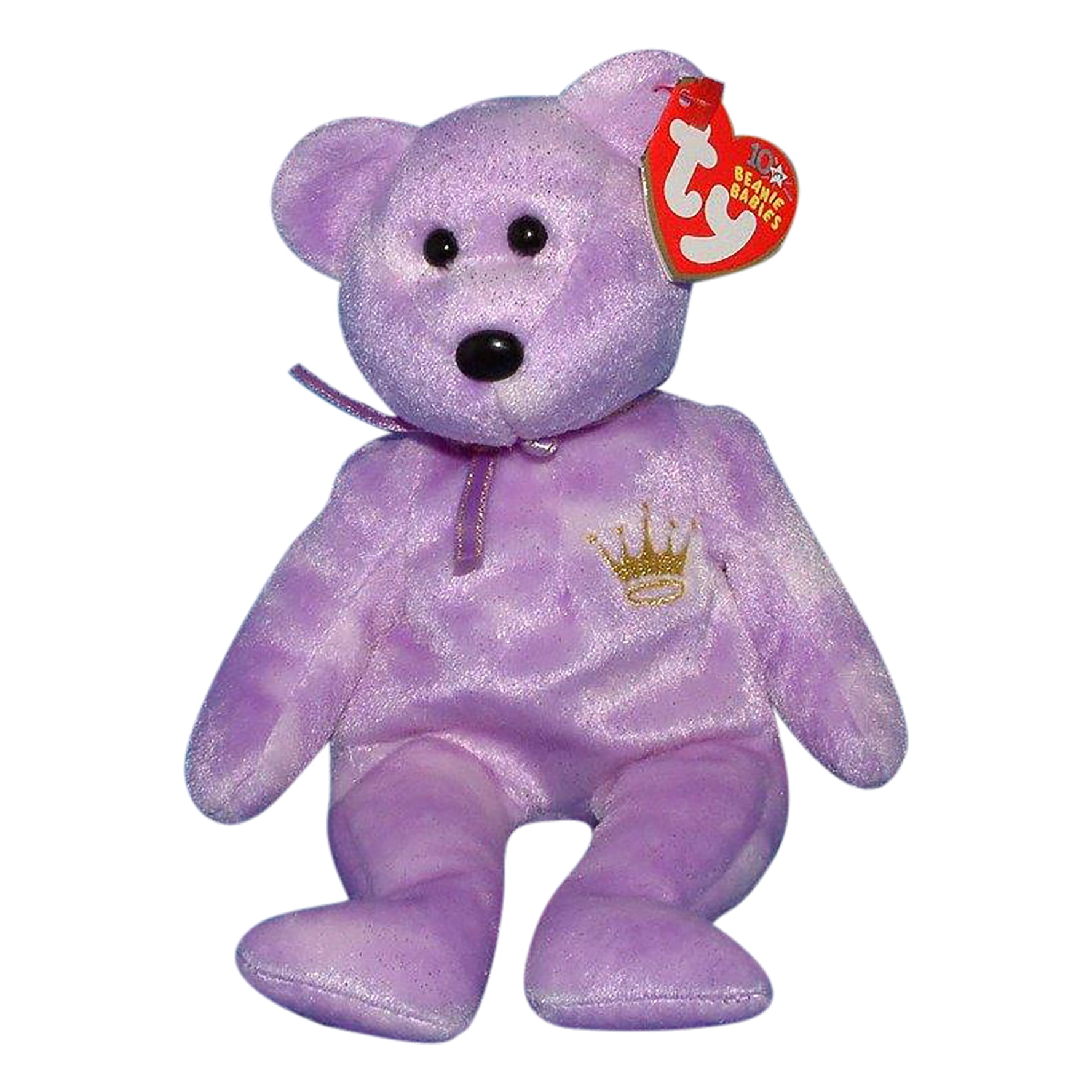 Purple bear beanie baby sale