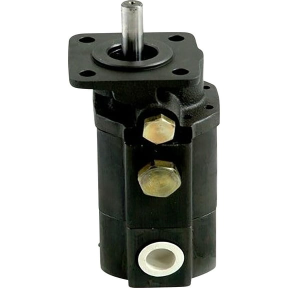 NorTrac Cast Iron Two-Stage Hydraulic Pump, 16 GPM, 1/2in. Dia. Shaft