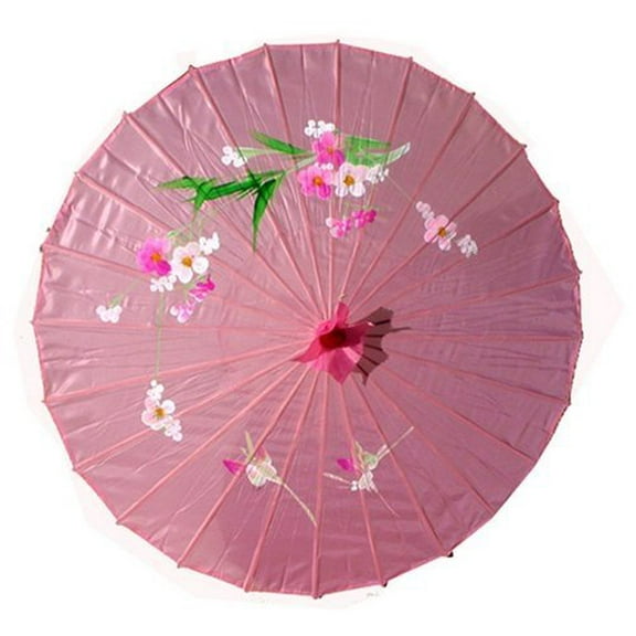Chinese Pink Flower Parasol