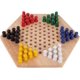 thumbnail image 1 of Wooden Checkers, Colorful Indoor/Outdoor Checkers Set for Kids Educational Board Game Chinese Checkers Classic Halma Chinese Checkers Strategy Family, 1 of 5