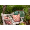 thumbnail image 4 of 20" x 20" Simply Daisy Kaleidoscope Graffiti Polyester Indoor/Outdoor Pillow, Harvest Orange Qty 1, 4 of 6