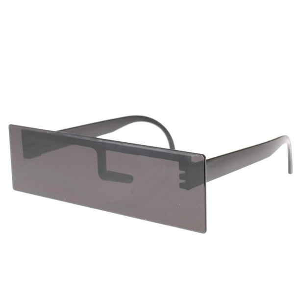 Novedad Black Censor Bar Gafas De Sol Funny Eye Block Gafas Party Prop SM SunniMix Gafas de sol de la novedad