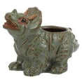 thumbnail image 5 of Masteelf Dinosaur Shaped Planter for Home Decor Creative Ceramic Pot in Green Color Suitable for Various, 5 of 8