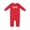 Red, variant on Juneteenth Est 1865 Baby Romper Coveralls