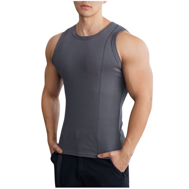 Camisetas de Entrenamiento Color Sólido Deportes de Fitness Al Aire Libre Tira Fina Camiseta Transpirable, 75% Poliéster 20% Rayón 5% Spandex