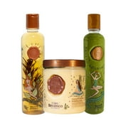 Ritual Botanico Shampoo Romero, Tratamiento Intensivo Plex y Mascarilla Bomba capilar ritual Botanico (3 Pack)