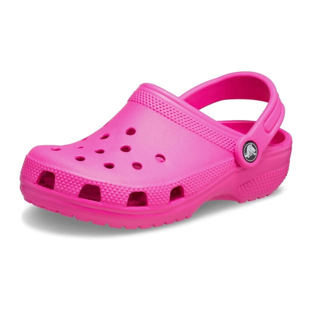 Zuecos Clásicos Crocs para Niños Rosa Fucsia Talla 3 Mediana