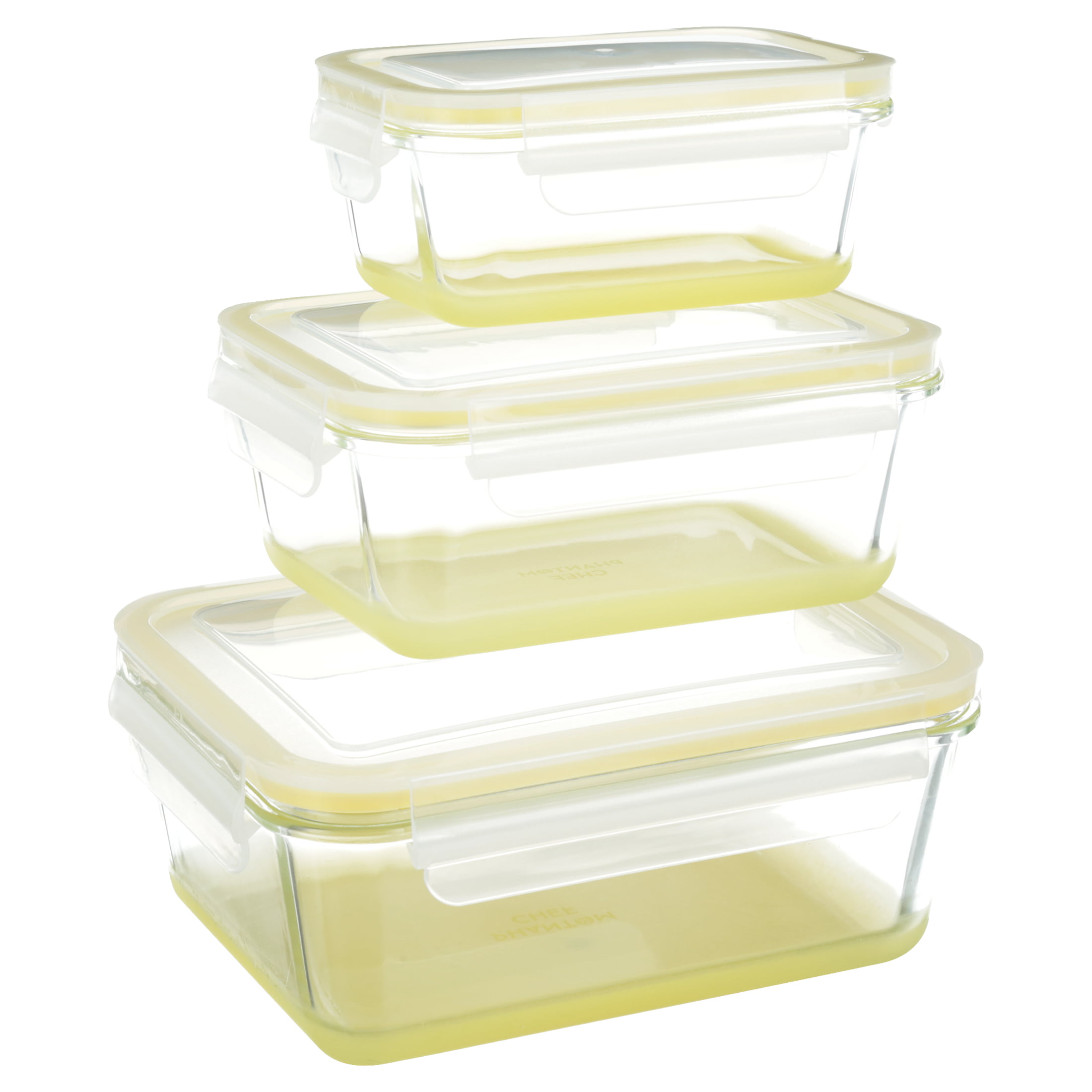 CLOVER CLEAR XL 3 COMPARTMENT HINGED CONTAINER - US Foods CHEF'STORE
