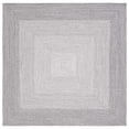 thumbnail image 3 of SAFAVIEH Braided Evangeline Bordered Machine Washable Reversible Runner Rug, Grey, 2'3" x 6', 3 of 3