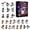 07, variant on WEIOUKC Advent Calendar 2026 Halloween,24 Day Halloween Countdown Calendar, 24 Collectible 2D Set, Cute Hanging Decor, Daily Countdown Surprise