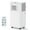 White #5, variant on 8000 BTU Portable Air Conditioner with Remote Control, 3-in-1 AC Unit with Fan & Dehumidifier Mode,Quiet AC Unit with LED Display, Cool Rooms up to 350 Sq.Ft,24h Timer for Room, Dorm, Office