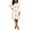 B-Beige, variant on Gytharion Fleece Nightgowns for Women Winter Warm Plush Sleepshirt Cute Solid Bow Pullover Mid-Length Nightdress Soft Cozy Ruffled Long Sleeve Crew Neck Sleepwear