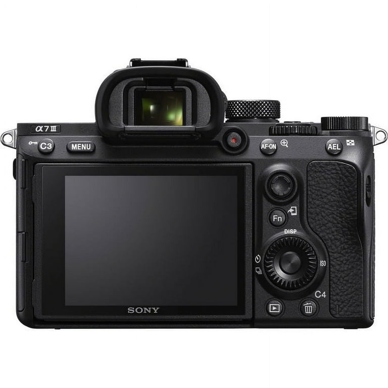 Sony Alpha a7 III Mirrorless 24.2MP Digital Camera Body, Improved