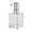 Clear, variant on Btomtd 300ml Square Foam Soap Dispenser Refillable Pump Bottle for Bathroom Kitchen Dispenser Bottle, Clear