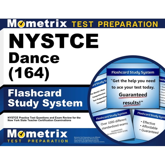 NYSTCE Dance (164) Flashcard Study System : NYSTCE Practice Test Questions and Exam Review for the New York State Teacher Certification Examinations (Cards)