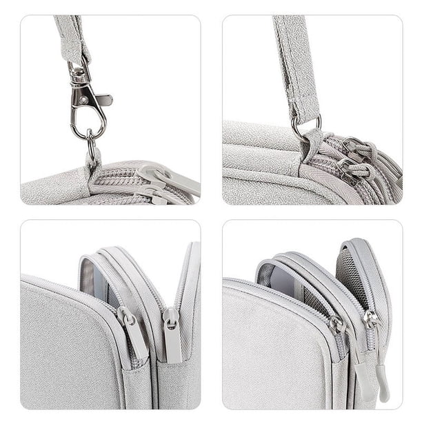 Bolsa de almacenamiento de accesorios digitales, fuente de alimentación multicapa, estuche protector de disco duro, tesoro de carga, protector de disco U, auriculares, cable de datos a prueba de polvo