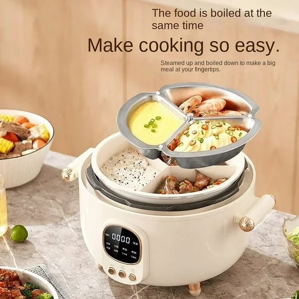 Intexca 4L Electric Pressure Cooker 1000W - Smart Multi-Cooker