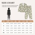 thumbnail image 5 of Uemuo Funny Chicken Pattern Womens Pajama Sets,PJ Set for Women,Pajamas for Women Logo,Long Sleeve Pajama Set for Women,Soft Long Sleeve Top With Pants-Small, 5 of 9