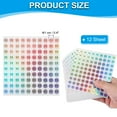 thumbnail image 2 of Uxcell Reflective Round Small Number Stickers, Self Adhesive Laser Consecutive Numbered Stickers Numbers 11, 2 of 7