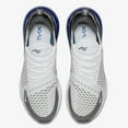 thumbnail image 3 of Nike Air Max 270 Men's Size 13 White Blue Grey Running Athletic Shoes AH8050 107, 3 of 4