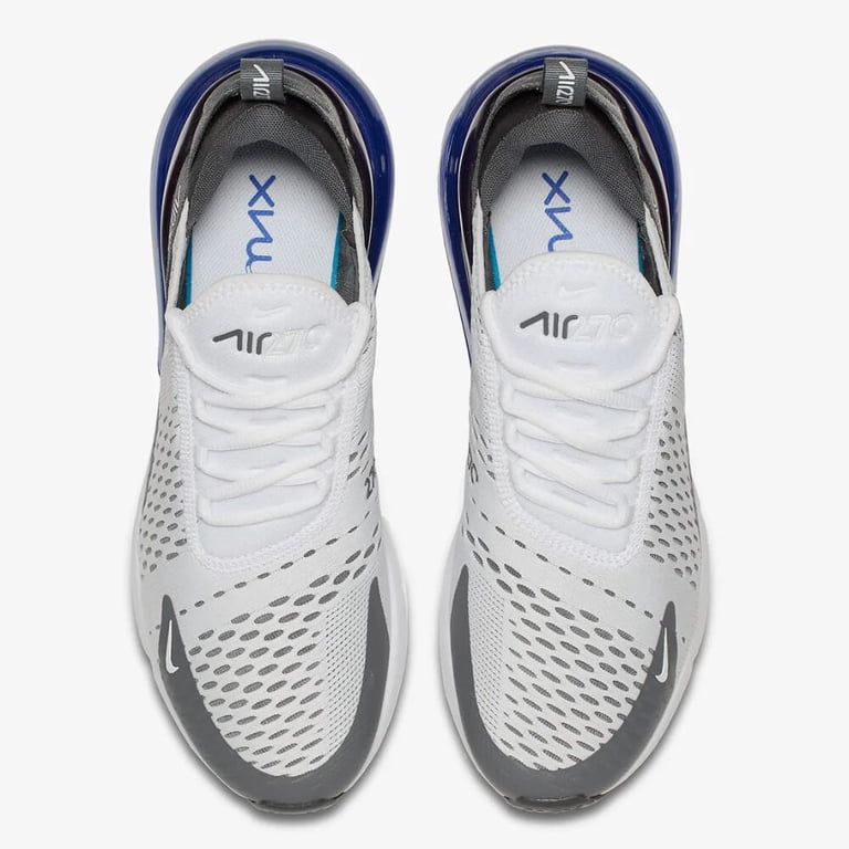 Nike Air Max 270 White/White-Persian Violet AH8050-107 Men display picture 1