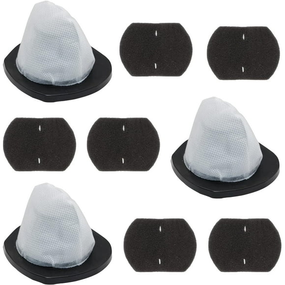 3 Pack 2030 Vacuum Filter & 6 Pack 2030 Foam Filter Compatible with Bissell Vacuum Cleaner Models 2030, 20303, 20306, 20307, 20309, 2030H, 2030V, 2030X, 2030Z