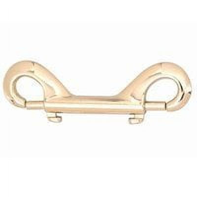 Campbell T7615312 4-5/8" Nickel Double Ended Eye Bolt Snap