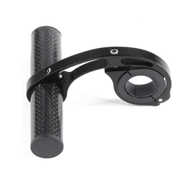 Accesorios para bicicletas Extensor de manillar de bicicleta de 10 cm Soporte de computadora de luz delantera de bicicleta (negro) Hugtrwg Para estrenar
