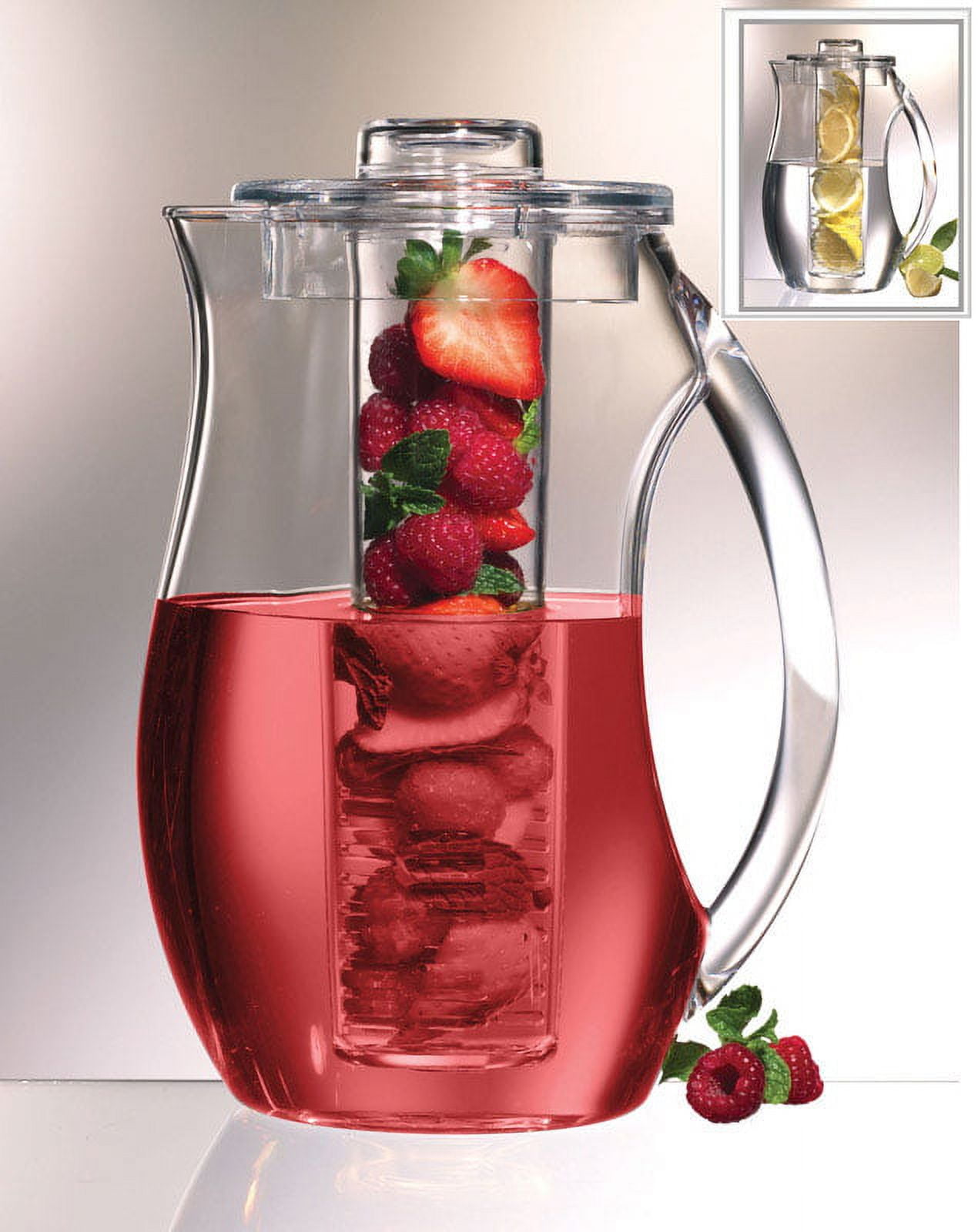 Fruit Infusion™ 80 oz Polycarbonate Infusion Pitcher