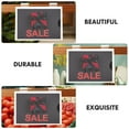 thumbnail image 2 of HEANUJJ Transparent Acrylic Sign Holders for Retail Stores, Clear Display Stands for Supermarkets, Malls, and Commercial Use, 2 of 8