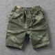 thumbnail image 4 of Pantalones cortos cargo para hombre, de camuflaje, con cordón, pantalones cortos para hombre, negros, para tallas grandes y altas, ropa elástica, cómoda, informal, para hombre, 4 of 4