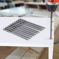 thumbnail image 4 of Paquete de 10 puntas de destornillador Torx T20 de 100 mm de longitud y vástago hexagonal de 1/4", color gris plateado., 4 of 5