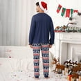 thumbnail image 3 of Yesfashion Christmas Pajamas for Men Christmas Pjs Matching Sets for Adults Holiday Xmas Sleepwear Set, 3 of 5