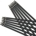 thumbnail image 2 of 12 pcs 30" Carbon Shaft Spine 500 Arrows Hunting Archery With True Turkey Feather, 2 of 5