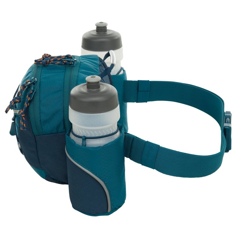 2pcs The Third Generation Of Rubber Nylon Webbing Water Bottle