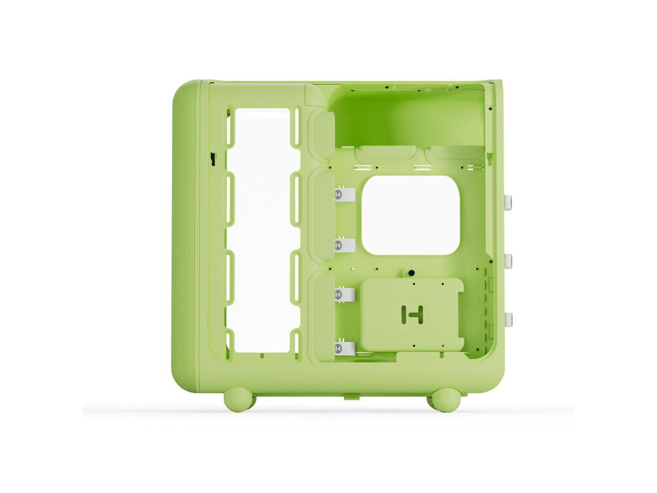 HYTE X50 PC Gaming Case CS-HYTE-X50G-MM Modern Performance ATX Mid-Tower PC Gaming Case - Matcha Milk (Green)
