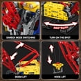 thumbnail image 3 of Crawler Crane Building Blocks Set,RC Remote Control Crane Construction Vehicles Toy for Adults,1322 PCS Engineering Truck,Birthday Gifts Ideas for Adults 22006, 3 of 7