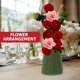 thumbnail image 3 of 4 piezas de barro de flores, forma de cono, bloque de espuma floral, material para arreglos florales frescos y artificiales., 3 of 8