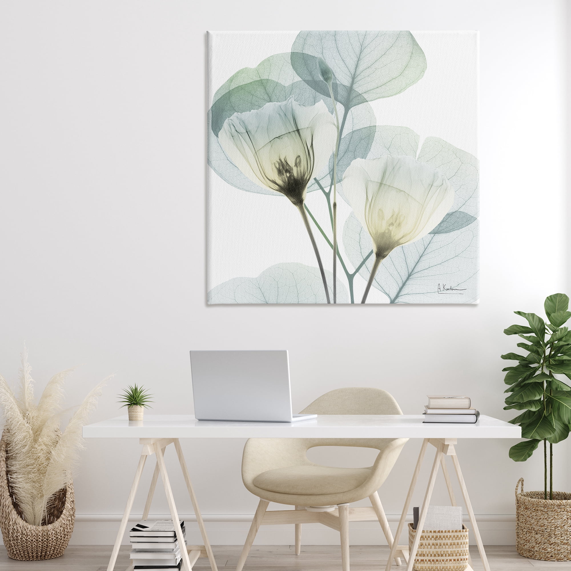 Stupell Industries Divine Fate Flower Leaves Canvas Wall Art, design by Albert Koetsier