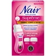 thumbnail image 2 of Nair Ultimate Roll-On Wax for Hair Removal, Microwavable and Rinseable, for Legs, Body and Bikini, Made with Rice Bran Oil, 100ml + 2 Applicators, 2 of 8
