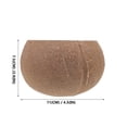 thumbnail image 2 of Vela para verter, cuenco de cáscara de coco, cuenco de madera de coco, cuenco de almacenamiento creativo, 2 of 7