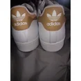 thumbnail image 2 of Adi-das Superstars White/ Golden Beige Sz11.5, 2 of 6