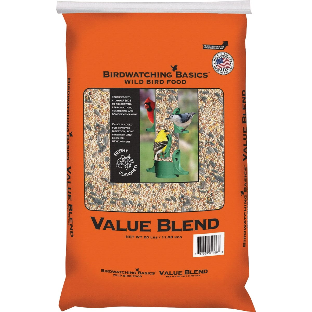 Red River Commodities Birdwatching Basics Value Blend Wild Bird Seed - Single Pack