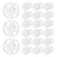 thumbnail image 1 of PENIKOKO 80Jgo Clear Plastic Sew on Snap Buttons Invisible Button Fasteners for Clothes and Shirts, 1 of 6