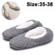 thumbnail image 1 of Dinheiro, 1 par de calcetines de suelo para otoño e invierno, pegamento inferior para adultos, engrosamiento para adultos, además de calcetines de terciopelo para interiores, chanclos para zapatos, 1 of 8