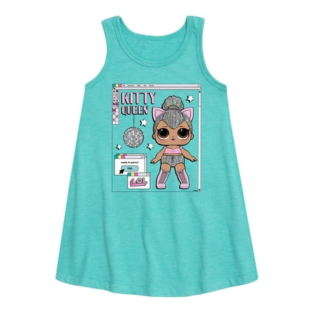 

Lol Surprise! - Kitty Queen - Toddler and Youth Girls A-line Dress