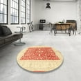 thumbnail image 4 of Ahgly Company Machine Washable Indoor Rectangle Traditional Sun Yellow Area Rugs, 2' x 3', 4 of 7